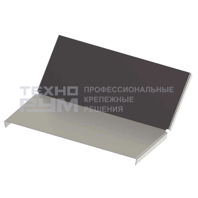 Крышка угла вертикального внутреннего 45 градусов 200, толщина 1,0, горячий цинк