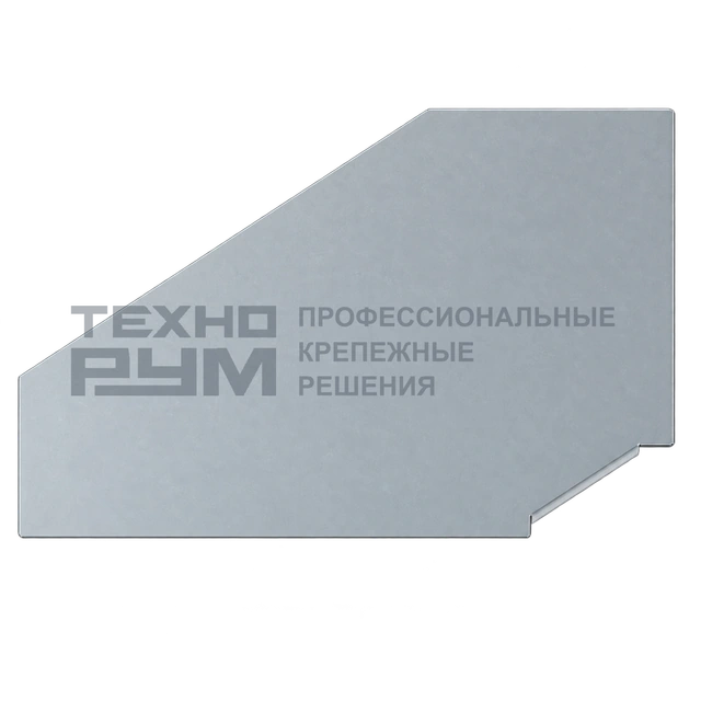 Крышка угла горизонтального 90 градусов 500, толщина 1,2, сендзимир