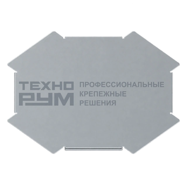 Крышка Х-ответвителя 150, толщина 1,2, сендзимир