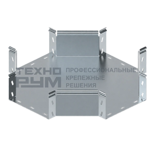 Х-ответвитель 100х200, толщина 0,55, сендзимир