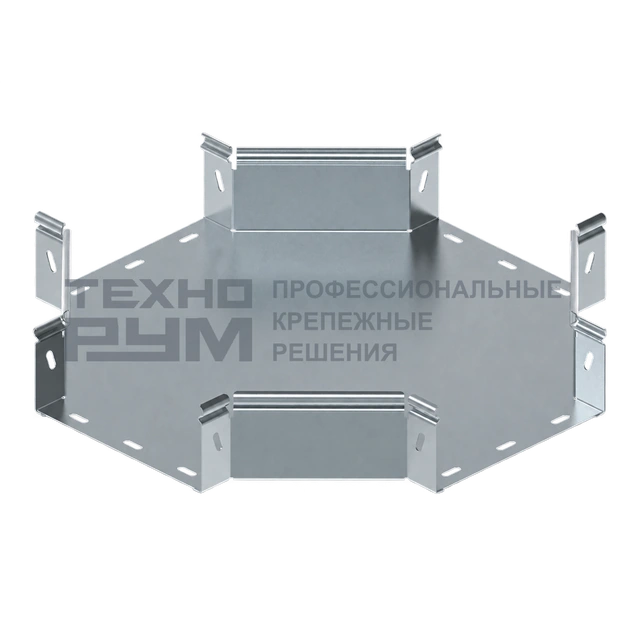 Х-ответвитель 80х200, толщина 1,2, сендзимир