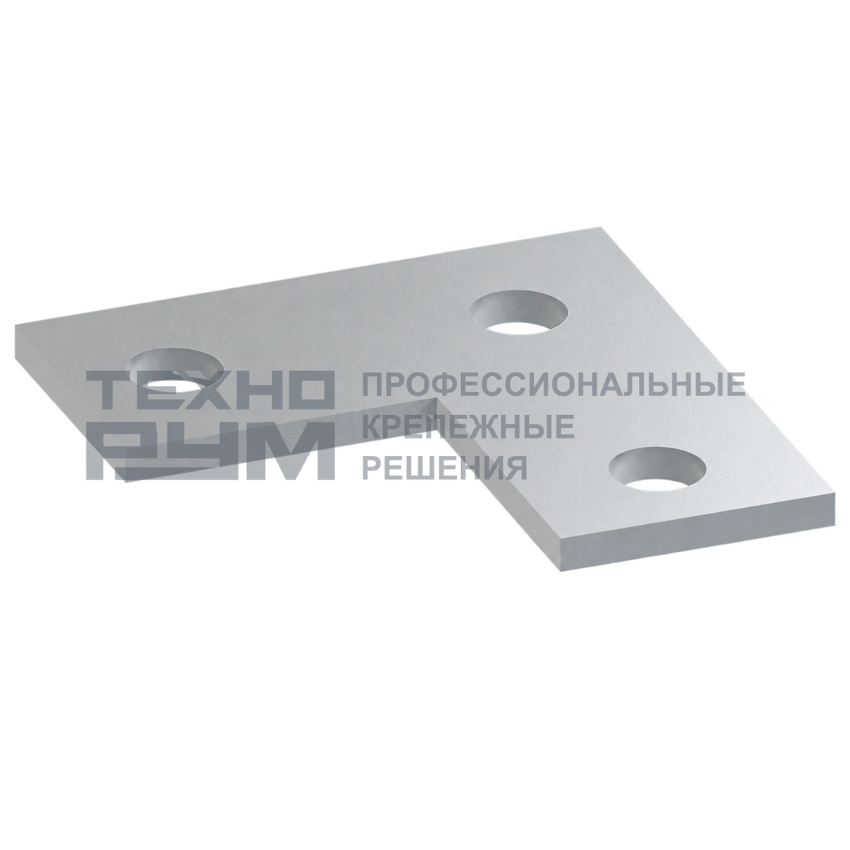 Пластина L-образная 3 отверстия