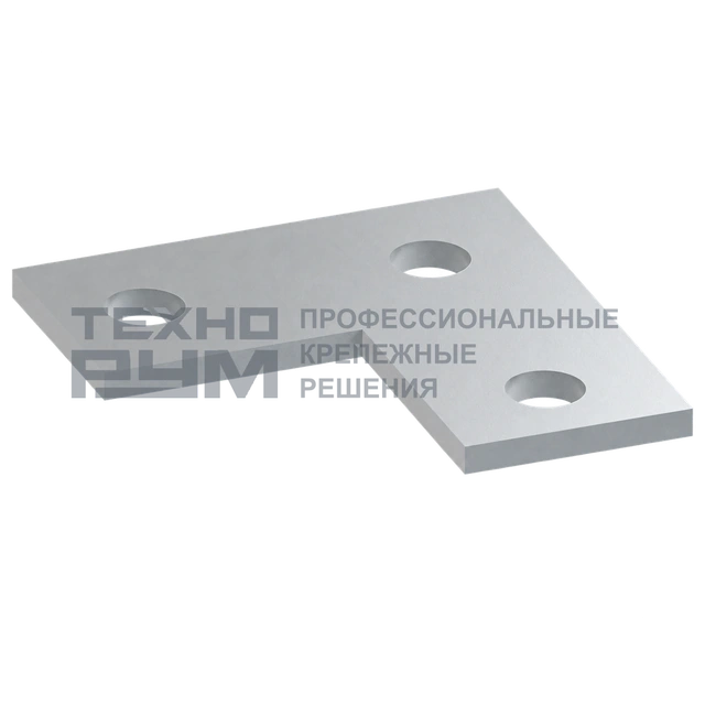 Пластина L-образная 3 отверстия