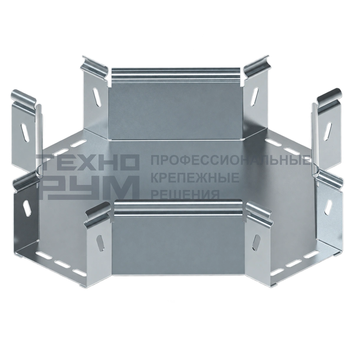 Х-ответвитель 80х100, толщина 0,55, сендзимир