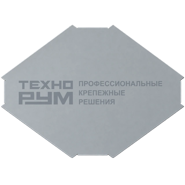 Крышка Х-ответвителя 500, толщина 0,55, сендзимир