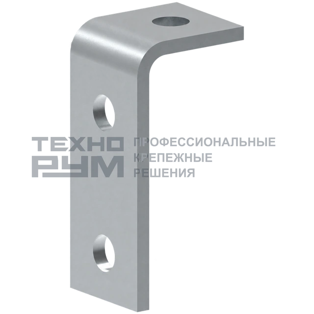 Пластина угловая 90' 3 отверстия