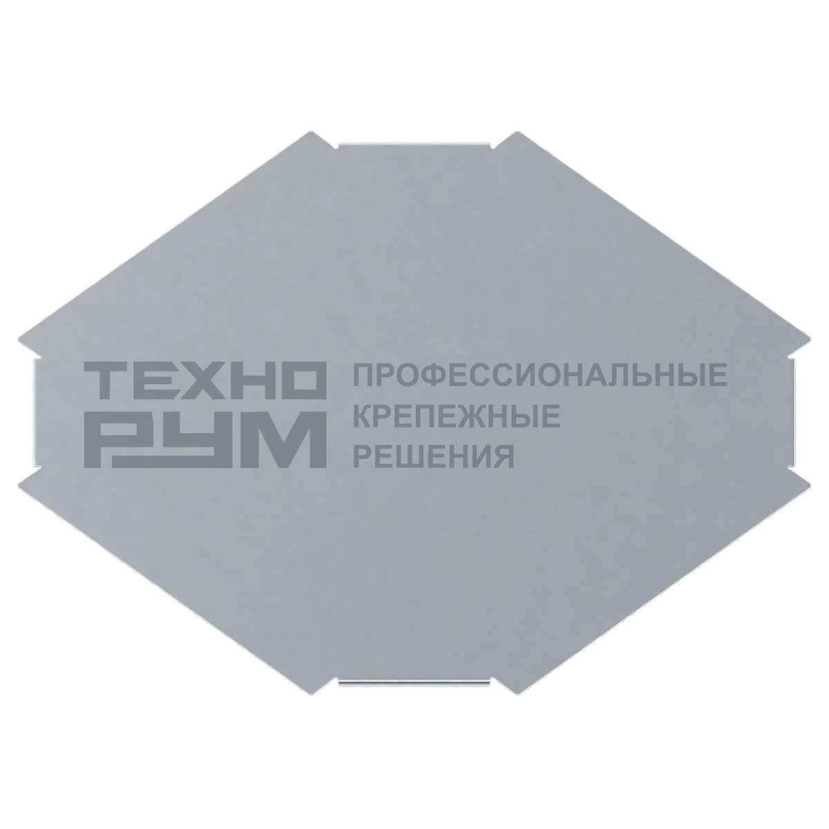 Крышка Х-ответвителя 400, толщина 1,2, сендзимир