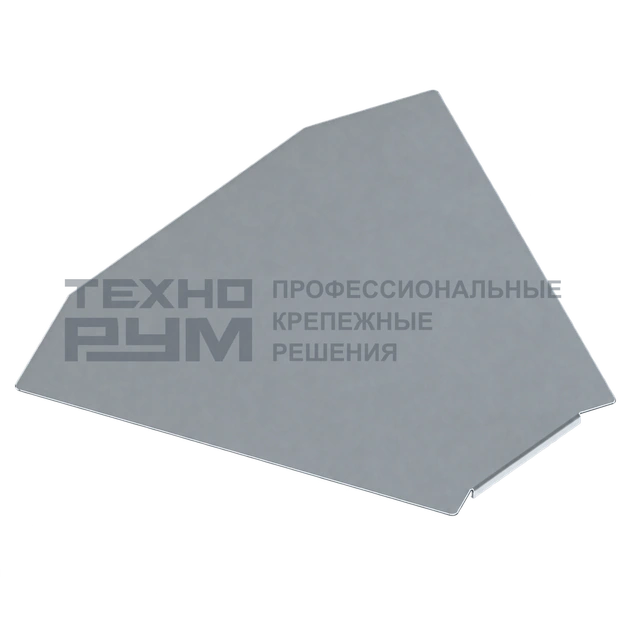 Крышка угла горизонтального 45 градусов 400, толщина 1,2, сендзимир