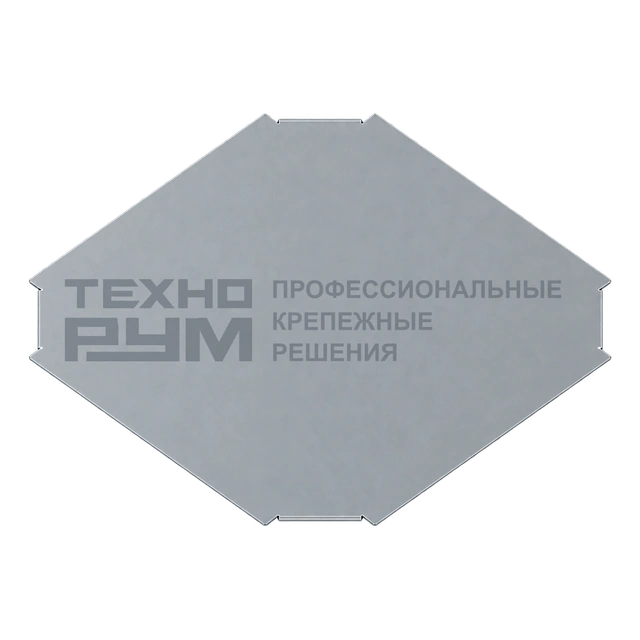 Крышка Х-ответвителя 600, толщина 0,55, сендзимир