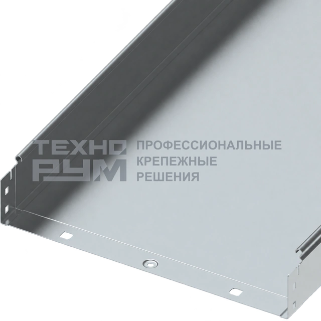 Лоток неперфорированный 80х400х3000, толщина 1,0 мм, сендзимир