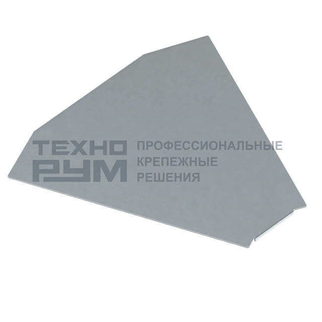 Крышка угла горизонтального 45 градусов 600, толщина 0,55, сендзимир