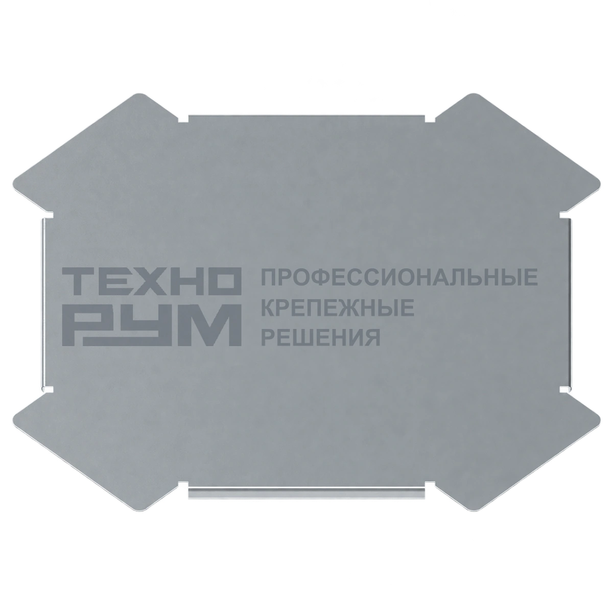 Крышка Х-ответвителя 100, толщина 0,7, сендзимир