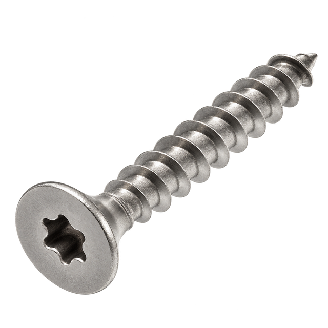 Шуруп с потайной головкой, шлиц TORX ART 9047 — A2