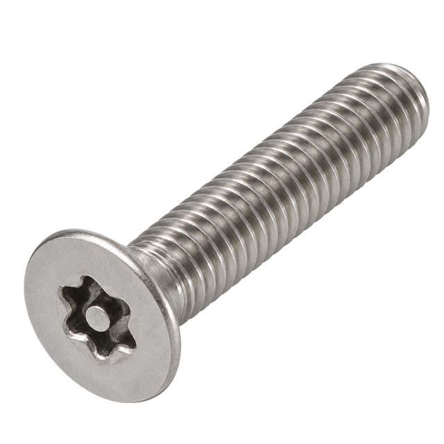 Винт антивандальный с потайной головкой, шлиц TORX-PIN ART 9123 — A2