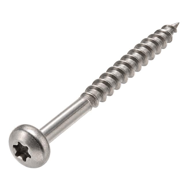 Шурупы с полукруглой головкой, шлиц TORX ART 9045 — A2