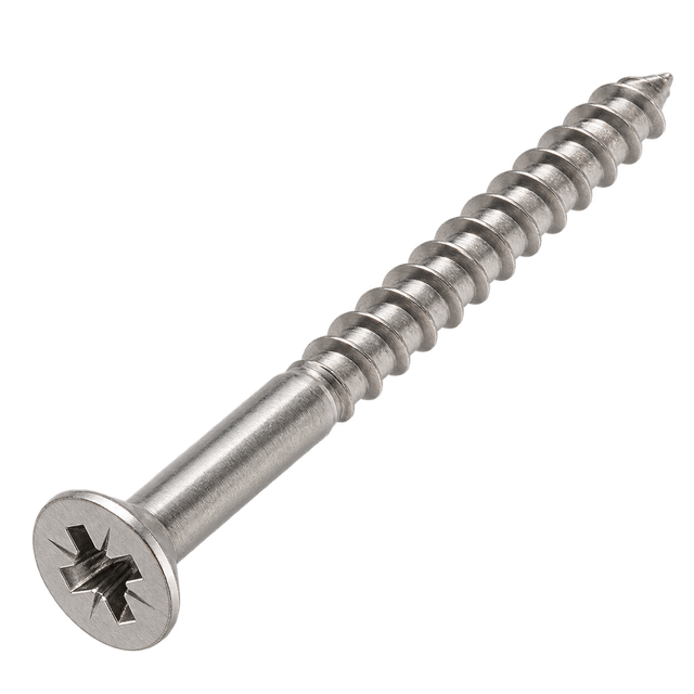 Шуруп с потайной головкой, шлиц PZ DIN 7997 — A2