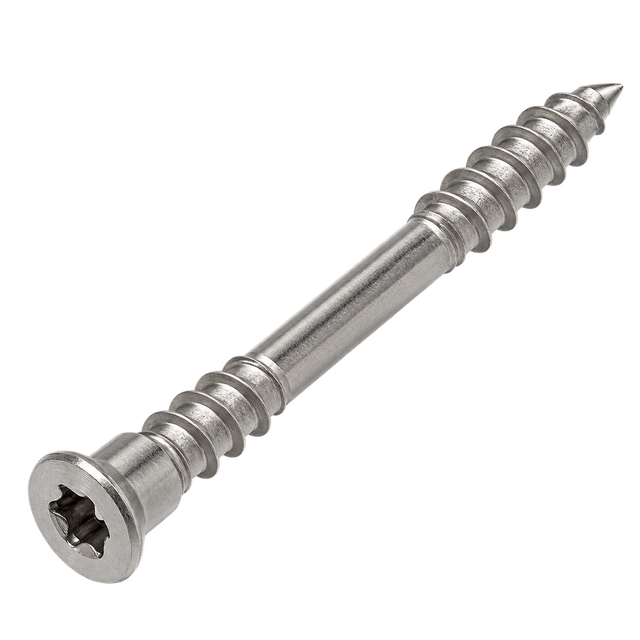 Шуруп с потайной головкой с фиксирующей резьбой, шлиц TORX ART 9243 · сталь 1.4006 — C1