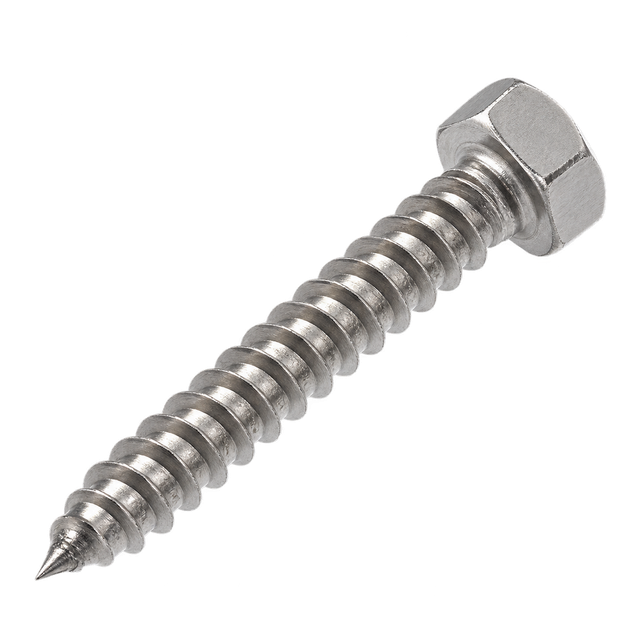 Саморез с шестигранной головкой DIN 7976 C — A4