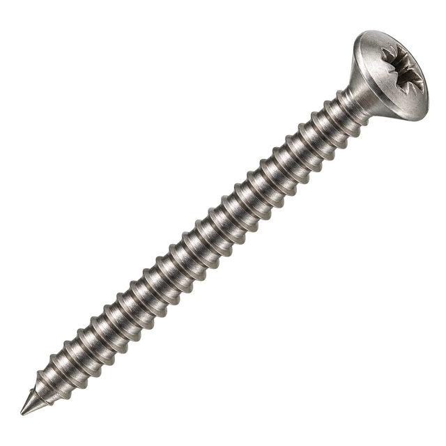 Шуруп с полупотайной головкой, шлиц PZ ART 9049 — A2
