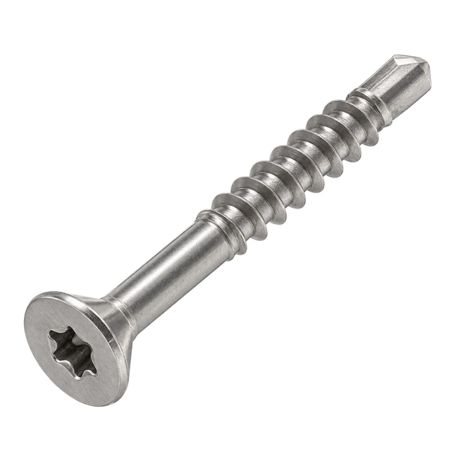 Шуруп самосверлящий самозенкующийся с потайной головкой, шлиц TORX ART 9244 · сталь 1.4006 — C1